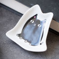 1PC Japanese Grocery Animal Incense Tray Thread Rack Incense Tray Cat Ceramic Oil Dish Plate Decoration Creative Home.