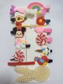 14pcs baby hair pins set Baby Girl Hair Clips Cartoon Children Elastic hair band Cute BowCrown Flower Hairpins Barrettes Kids Baby Hair Accessories. 