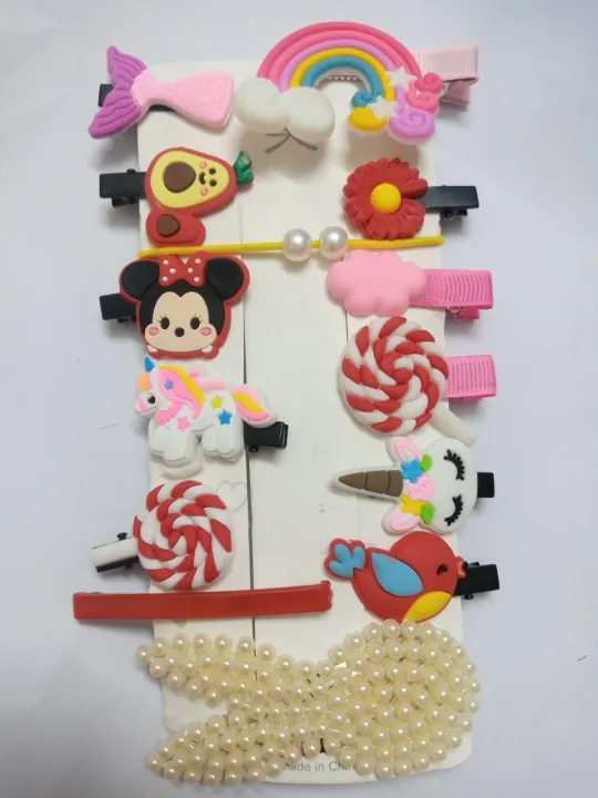 14pcs%20baby%20hair%20pins%20set%20Baby%20Girl%20Hair%20Clips%20Cartoon%20Children%20Elastic%20hair%20band%20Cute%20BowCrown%20Flower%20Hairpins%20Barrettes%20Kids%20Baby%20Hair%20Accessories%20-%20Image%203