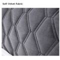 All-inclusive Velvet Headboard Cover Super Soft Smooth Quilted Head Cover Thicken Solid Color Bed Back Dust Protector Cover. 