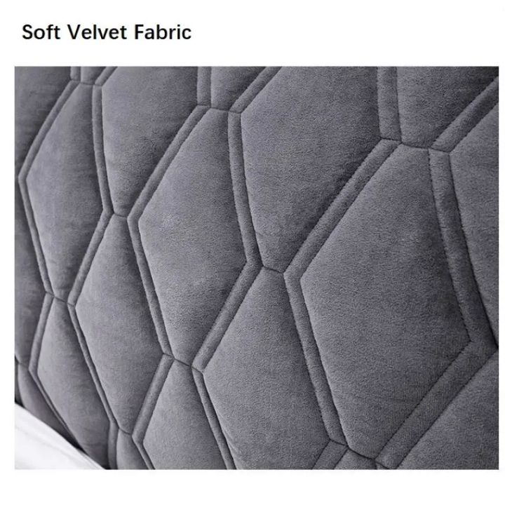 All-inclusive%20Velvet%20Headboard%20Cover%20Super%20Soft%20Smooth%20Quilted%20Head%20Cover%20Thicken%20Solid%20Color%20Bed%20Back%20Dust%20Protector%20Cover%20-%20Image%204