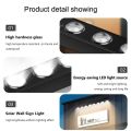 Outdoor LED Solar Wall Light Waterproof Solar Fence Sign Lights Garden Decor Porch Patio Deck Balcony Yard Home Atmosphere Light. 