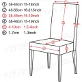 1PC Elastic Colored Chair Cover, Modern, Washable, Detachable, Dirt Resistant, Room Extendable. 