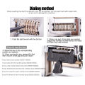 Automatic Numbering Machine 7506 6-Digit Number Coding Page Digital Stamping Machine Number Coding Machine. 