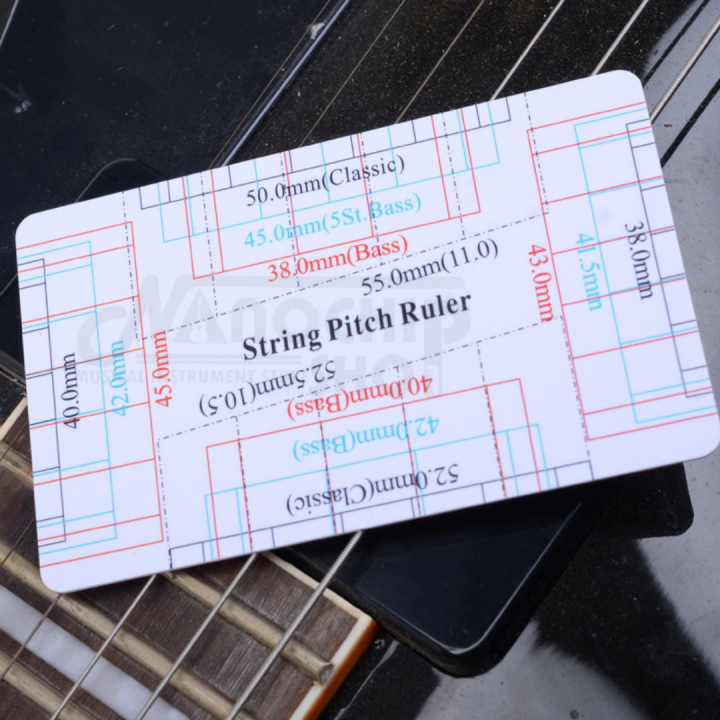 Durable%20Fritz%20ruler%20string%20height%20gauge%20bass%20ruler%20set%20action%20ruler%20for%20guitar%20setup,%20Bass%20ruler%20measure%20height%20-%20Image%204