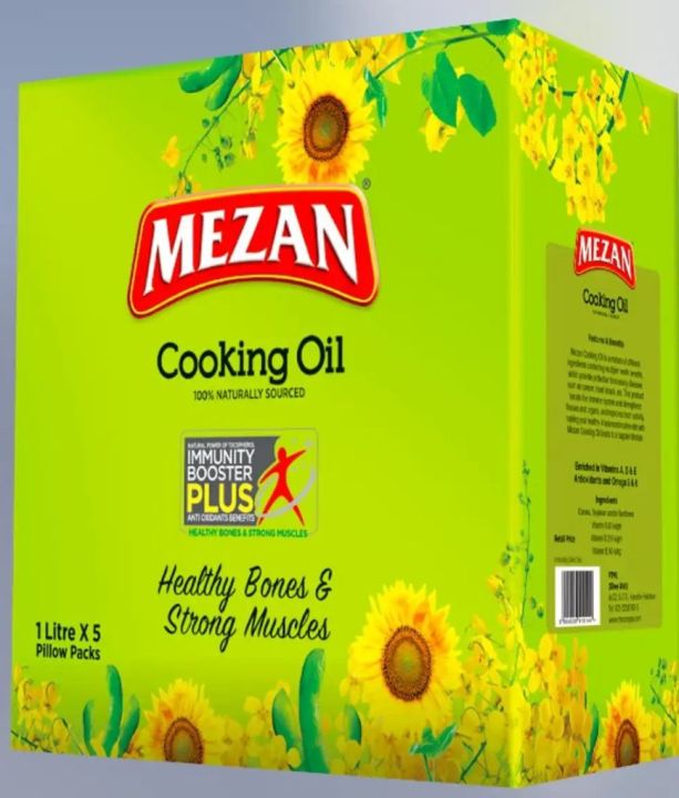 Meezan Cooking Oil (01KG * 05 Pouches)