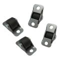 4 Pieces Small Wheel Castors Multipurpose Sliding Door Pulley Silent for Workbench Shelves Cupboard Table Small Furniture. 