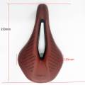 New bicycle seat MTB Road Bike Saddles PU Retro Brown Ultralight Breathable Comfortable Seat Cushion Bike Racing Saddle Parts.