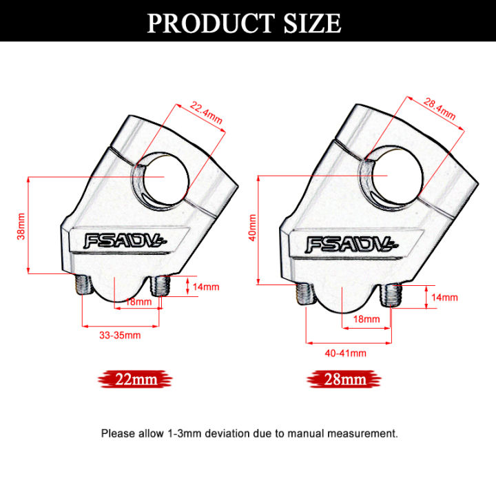 NEW%2022mm%2028mm%20Motorcycle%20Handlebar%20Riser%20Motocross%20Heightening%20Clamp%20Mount%20Pit%20Bike%20For%20Benelli%20For%20BMW%20For%20Yamaha%20For%20Honda%20-%20Image%207