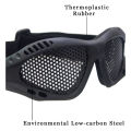 Outdoor Eye Protective Comfortable Airsoft Safety Glasses Goggles Anti Fog With Metal Mesh/PC Len For Paintball Hunting.