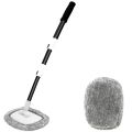 Car Wash Brush Car Cleaning Brush Telescoping Long Handle Mop Soft Hair Chenille Broom Universal Window Wash Auto Accessories. 