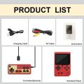 Classic Retro Video Pocket Games Console Lcd Screen Built-in 400 Handheld Portable Mini Game Player for Boy Christmas Gift. 