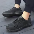 New Men Running Shoes Winter Warm Male Sneakers Anti-slip Breathable Men's Walking Shoes Lace Up Soft Casual Shoes Lightweight. 