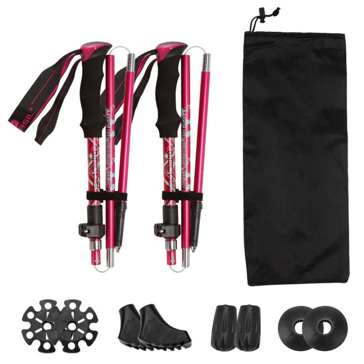 2Pcs%20Ultralight%20Trekking%20Poles%20Walking%20Sticks%20Hiking%20Canes%20Folding%20Aluminum%20Walking%20Pole%20Nodic%20Walking%20Sticks%20-%20Image%203