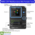 FNIRSI LCR-P1 Transistor Tester Multimeter Diode Transistor Capacitance Meter Resistance LCR ESR Meter, Multifunctional Tester by Electrica. 