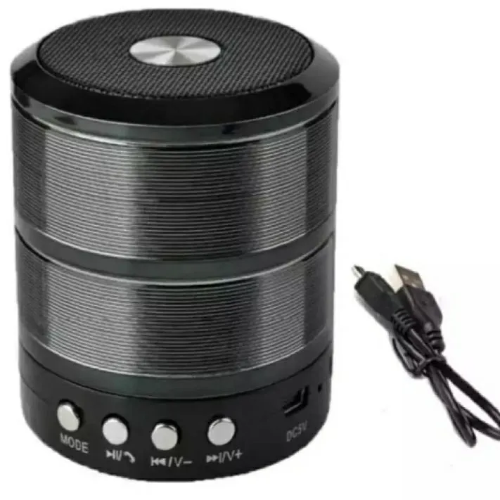 Ws-887 Mini Metal Wireless Portable Bluetooth Speaker - Bluetooth Speaker