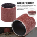 CMCP 11-102pcs Sanding Drum Kit 80 100 120 Grit Sanding Bands with Mandrels for Dremel Sleeves For Electric Mini Angle Grinder. 