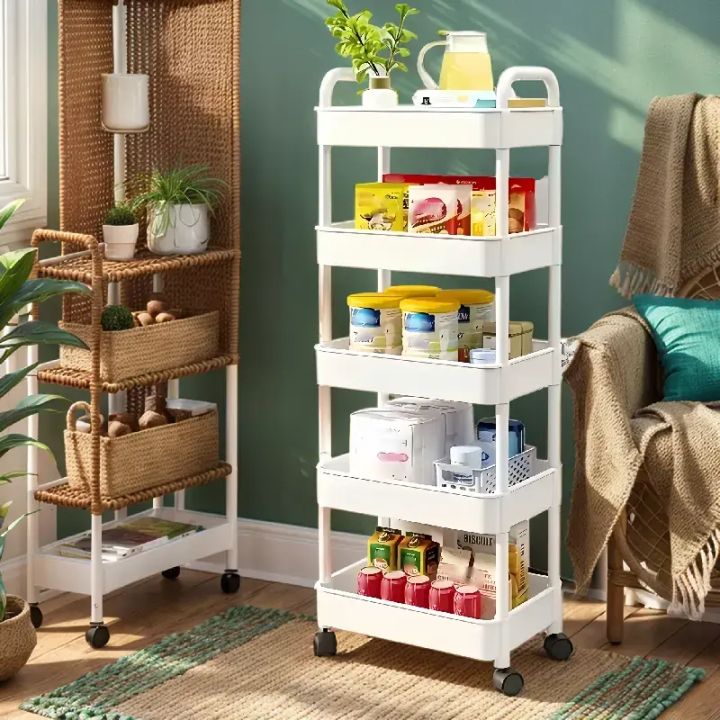 Multi-Purpose%20Kitchen%20Storage%20Trolley%20Rack%20with%205-Tier%20Shelves%20%7C%20Rolling%20Utility%20Cart%20with%20Wheels%20%7C%20Bathroom%20Organizer%20%7C%20Portable%20Plastic%20Storage%20Shelf%20for%20Vegetables,%20Fruits,%20Spices,%20Toiletries,%20and%20Office%20Supplies%20%7C%205%20layer%20Trolley%20%7C%20-%20Image%204