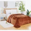 Fleece new trendy blanket throw cozy soft king size. 