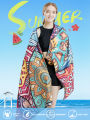 Big Microfiber Beach Towels Quick Dry Towel Sand Cloud Beach Towels Aldults Pool Towel for Travel Swim Pool Yoga（S16）. 