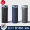 MiiOW 3-Pack Men's Mesh Boxer Briefs - Antibacterial Ice Silk Underwear, Breathable & Comfortable (XL-4XL). 