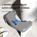 1Pc Toilet Stool for Bathroom, Comfort Toilet Stool for  Kids Pregnant Women, Squatting Aid Footstool, Anti Slip Thickening. 
