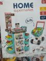 Big Size Supermarket Kit for Kids, Super Market Set Toy with Shopping Cart and Sound Effects, Pretend Play Kitchen Set Kids Toys for Boys and Girls with Sound Effects. 
