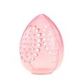 1Pcs Egg Shaped Empty Makeup Sponge Storage Box Portable Plastic Cosmetic Puff Organizer Rack Blender Holder Stand Drying Box. 