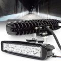 18w 6 LED Car Work Light High Bright Spotlight Universal Offroad Automobile Truck Driving Fog Headlights DRL Driving Lamp 12V. 