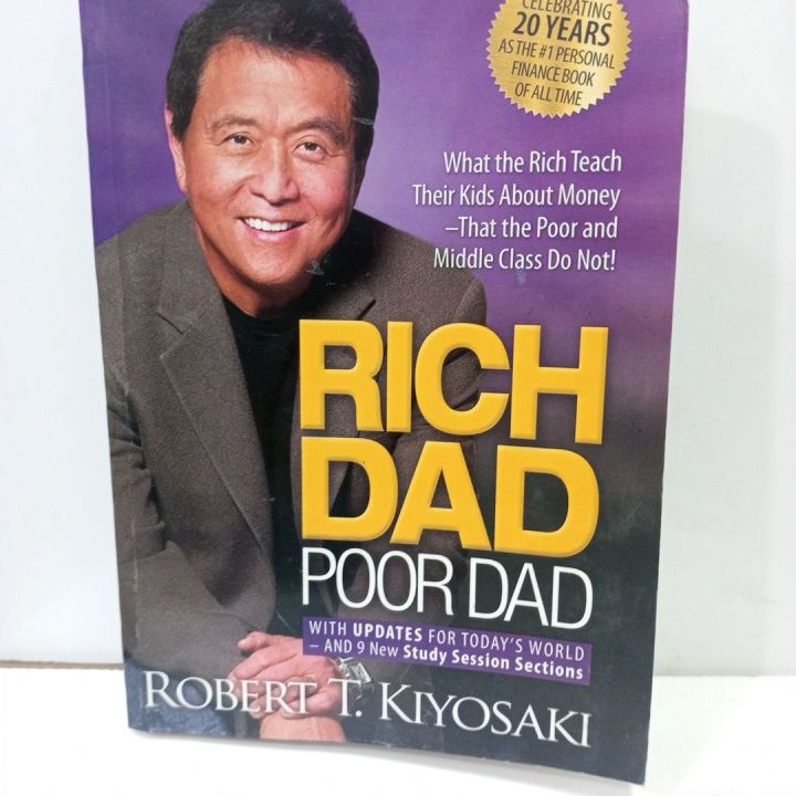 RICH  DAD poor dad by Robert t, kiyosaki
