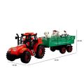 Tractor Trolley Toy With Animal Set For Kids. 