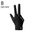 Full-Finger Billiards Gloves Non-Slip 3 Finger Snooker Glove Left/Right Hand Billiard Sports Accessories.