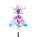 2025 Magical Kinetic Metal Windmill Spinner Unique Fairy-Ballerina Wind-Spinner Handcrafted Metal Garden Art Angel Ornament. 