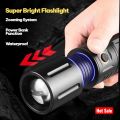 T40 High Lumen LED Flashlight | 20000mAh | 420g Lightweight | Zoom Torch | Power Bank | 3 Modes + SOS. 