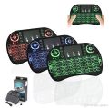 3 Colors RGB Mini Wireless Keyboard Remote Control For Android TV. 