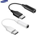 SAMSUNG Type C 3.5 Jack Earphone Cable USB C to 3.5mm AUX Headphones Adapter For SAMSUNG Galaxy Note 10 Plus 10+ A90 A80 A60 A8S. 
