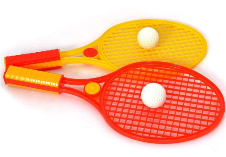 kalri shop Kids Plastic Racket With 2 Ball local toy for kids