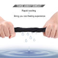 Men Summer Sports Black Mesh Ice Silk Bandana Running Tube Scarf Hiking Ski Fishing Hunting Cycling Snowboard Soft Scarves Women. 