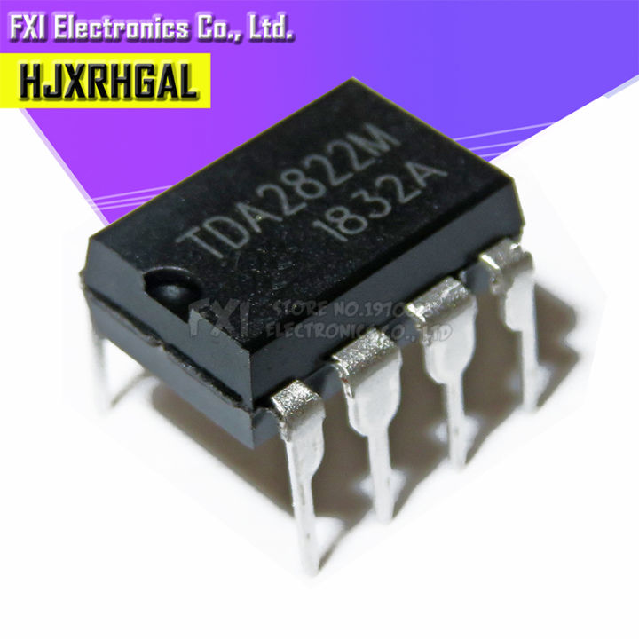 Lot De 10 Circuits Intégrés TDA2822M, TDA4605-2, TDA2320A... - DIP-8 - Neuf - Pour électronique