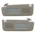 Sun Visor For Toyota Land Cruiser J12 2002-2009 For Prado LC120 2003-2009 Driver Passenger Side with LED Lamp 74310-6A020. 