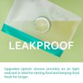Reusable Ziplock Bags Food Preservation Bag Cover Reusable Peva Food Storage Bags Gallon Freezer Bags for Fridge Kitchen. 