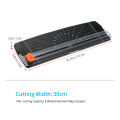Portable Paper Trimmer A4 Size Paper Cutter Cutting Machine 12 Inch Cutting Width for Craft Paper Photo Laminated Paper. 