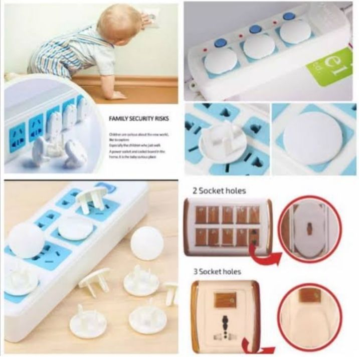 Switch Cover Baby Anti-shock Jack Plug Protector Cover Cap Dust Covers baby Electrical Safety Guard Protection (4 Pieces)