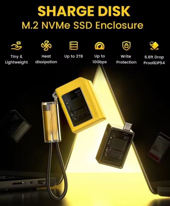 SHARGE%202230%20M.2%20NVMe%20SSD%20Enclosure%20NVMe%20PCI-E%20M.2%20SSD%20Case%20to%20USB%203.2%20Gen%202%2010Gbps%20External%20SSD%20for%20Laptop%20PS5%20Game%20Camera%20-%20Image%203