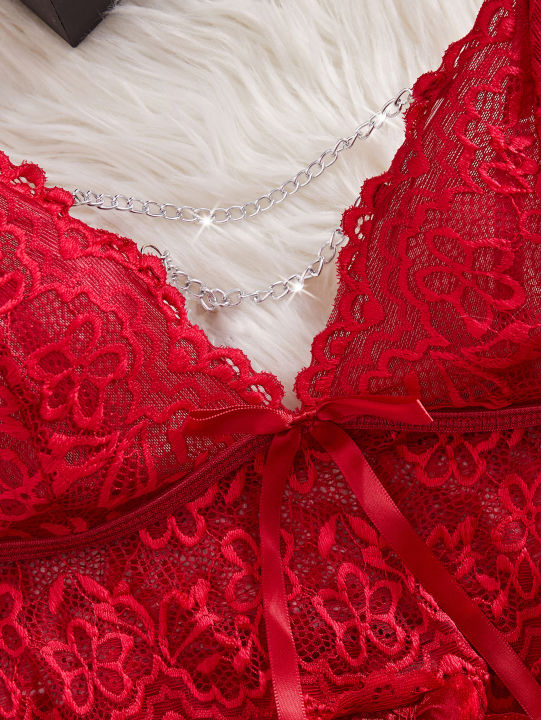 Summer%20Women's%20Pajamas%20%20Red%20Lingerie%20Night%20Dress%20Lace%20See%20Through%20Nightdress%20Sleepwear%20Elegant%20And%20Sensual%20Underwear%20Set%20-%20Image%204
