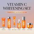 SADOER 5X Vitamin C Brightening Skin Care Gift Box Hyaluronic Acid Face Serum Moisturizing 6 Skin Care Product Set. 