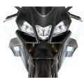 For Aprilia RSV4 2009- 2018 2019 2020 2021 ABS Aerodynamic Side Winglet Fairing Kit Motorcycle Fixed Wing Spoiler Wing Deflector. 