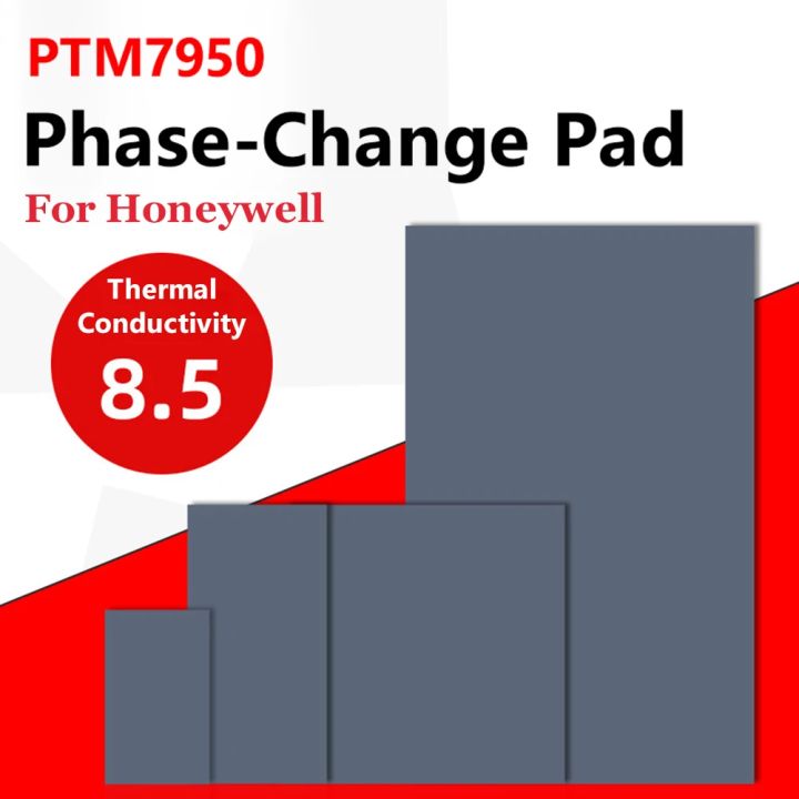 Honeywell PTM7950 Thermal Pad,Laptop CPU Graphics Card GPU Phase-change Cooling Silicone Grease Pad Gasket for Laptop GPU CPU