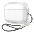 Multi Color Clear Case with Rope Strap for Apple AirPods Pro 2nd gen Case Transparent Silicone Headphone Cover for Airpods Pro 2. 