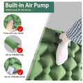 Outdoor Camping Sleeping Pad Folding Sleep Mat Beach Inflat Mattress with Pillows Ultralight Air Mat Travel Hiking.